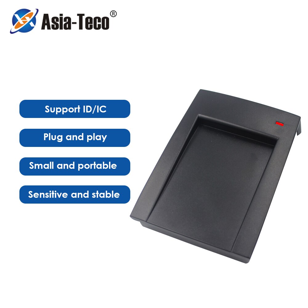 RFID Reader USB Port EM4100 TK4100 125khz ID IC 13.56mhz Contactless Card Reader for c3-100 c3-200 c3--400 Controller