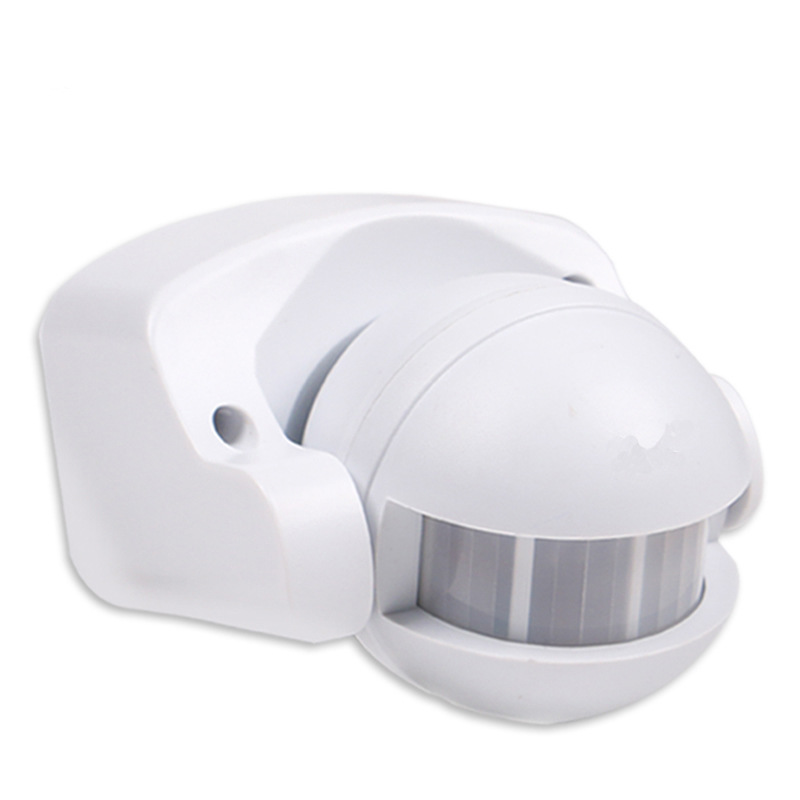 AC 220V-240V 110V 180 Degree Outdoor IP44 Security PIR Infrared Motion Sensor Detector Movement Switch Max 12m 50Hz 3-2000LUX