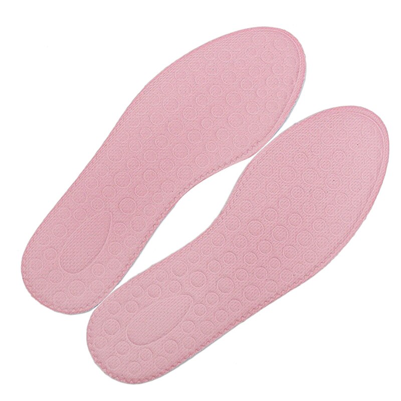 Semelles de Massage respirantes en mousse à mémoire de forme EVA, 1 paire, semelles intérieures pour femmes, chaussures, semelles rehaussantes confortables: Pink / EU 41-42