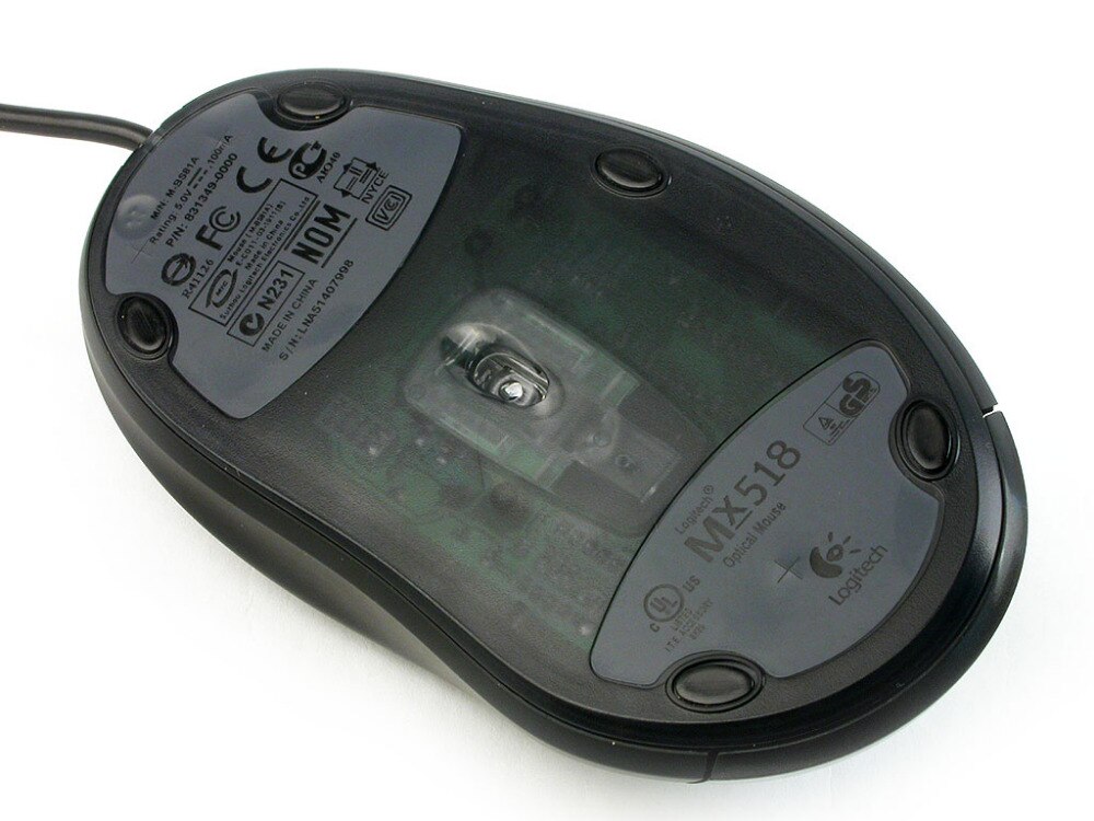 Mouse Skates / Mouse Feet for Logitech MX500 MX510 M518 MX700 MX900- with free Alcohol pad for clean