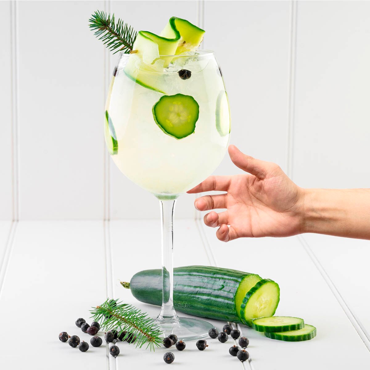 Vaso de ginebra gigante de 1 Litro, , resistente, novedoso, gran capacidad, para amantes de la ginebra, gin tonic, copa, copa de cristal