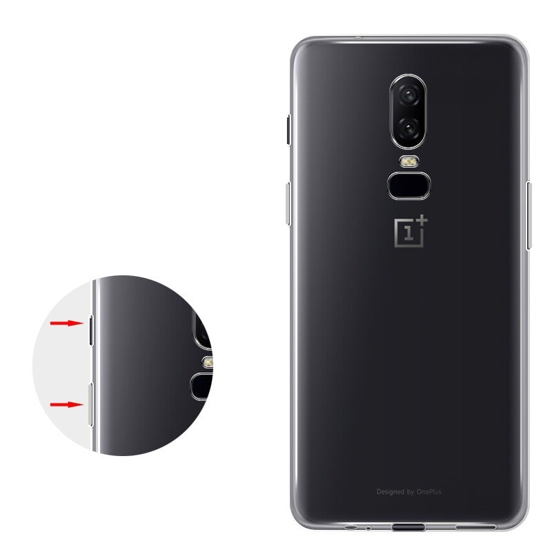 Adatto per OnePlus 6/6T/5t/3t/2x custodia per cellulare custodia protettiva trasparente tutto-compreso morbido conchiglia