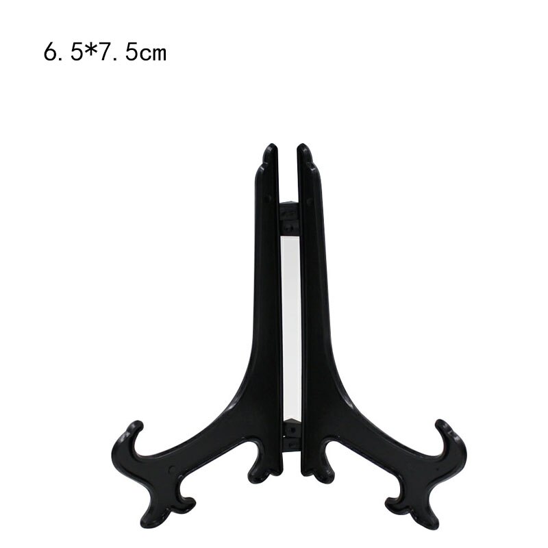 1pcs Portable Easels Plate Holders Display Stand Stander Picture Frame Photo Tools Display Dish Rack Home Decoration: 3 inch