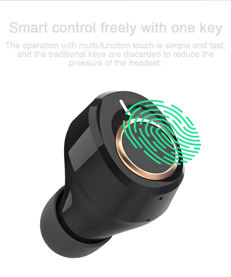 Lenovo X18 TWS écouteur sans fil Bluetooth 5.0 Super léger bouchon d'oreille longue batterie touches tactiles casque anti-transpiration sport écouteurs