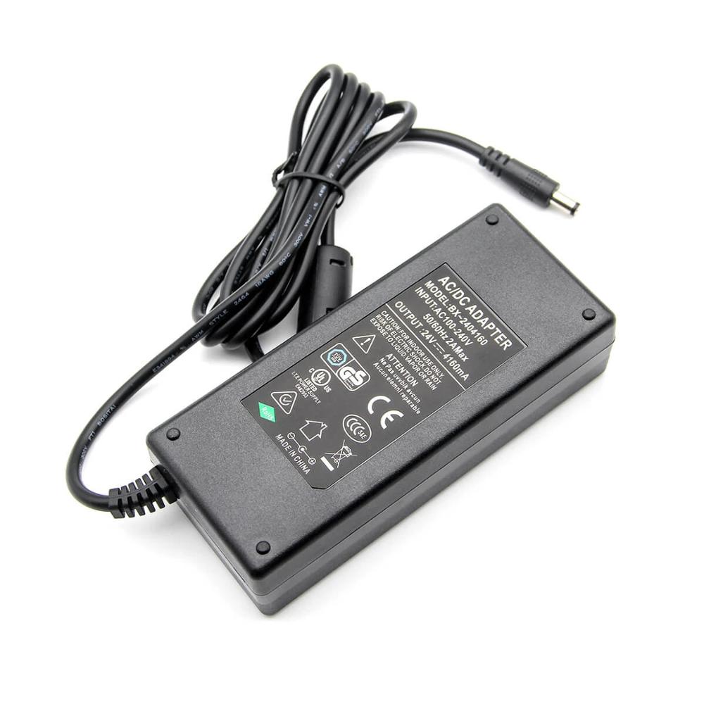 24V 4.16A Voeding Adapter Input Ac 100-240V Output Ac 24V Transformator Eu Ons uk Au Plug