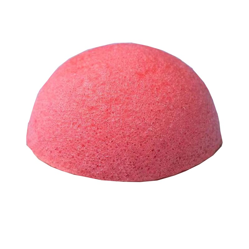Forma de gota de agua esponja Natural Konjac Konnyaku cosmético Puff Facial piel de la cara limpiar esponja de maquillaje al por mayor herramientas de belleza: COLOR 1