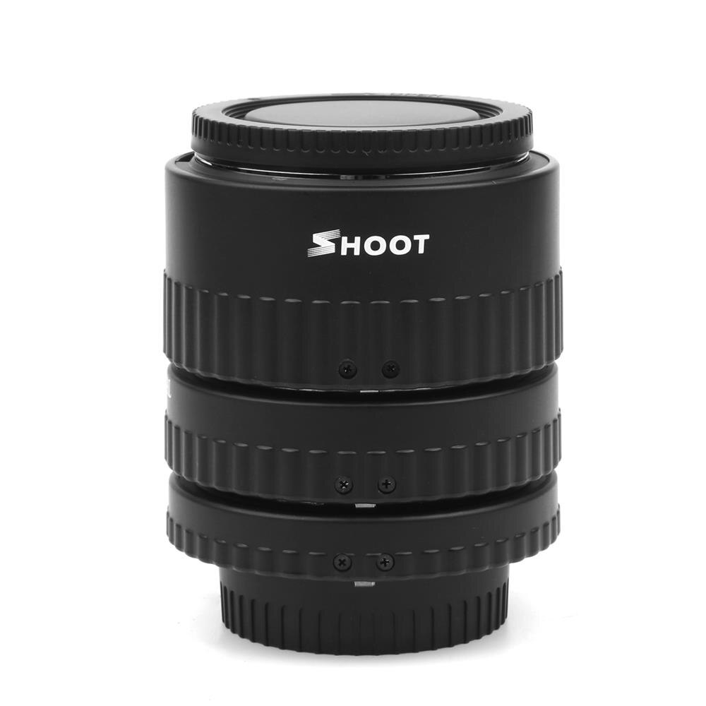 Auto Focus Macro Extension Tube Set For Nikon D7200 D3400 D800 Lens Adapter Ring For Nikon Universal Lens Close-up Ring For DSLR