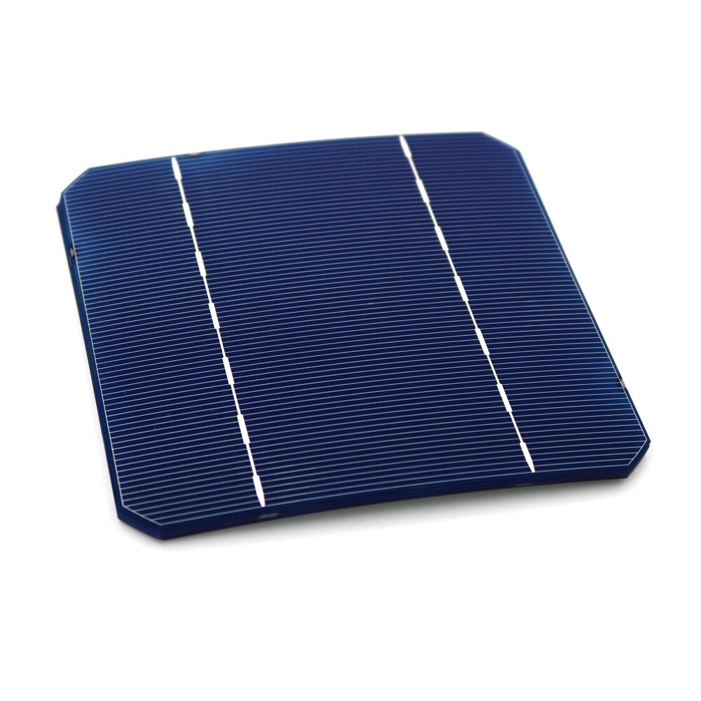 10 40 50 100 Pcs 2.8 W 125 x 125MM Mono Solar Cells 5x5 Grade A monocrystalline PV DIY Photovoltaic Sunpower C60 Solar Pan