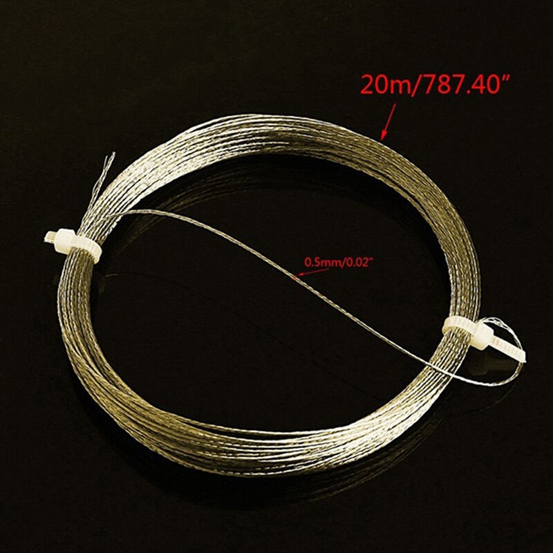 20M Wire Rope Glass Remover ToolCar Windshield Window Removal Install Steel