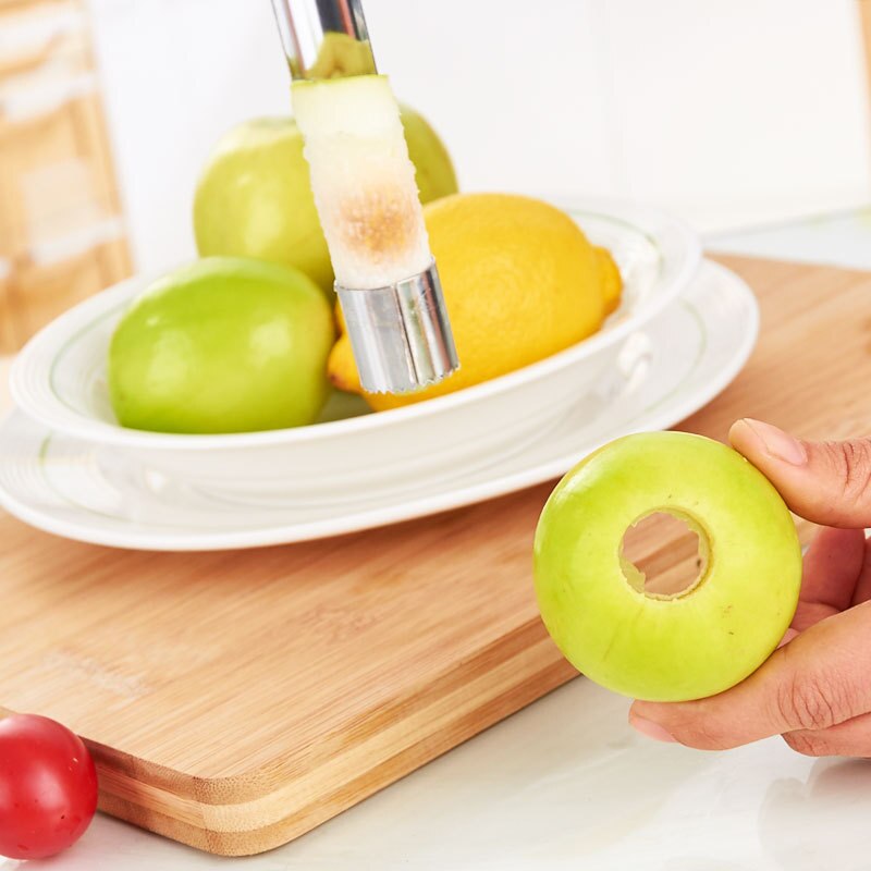 Thanstar Stainless Steel Apple Core Remover Multifunction Pear Corer Fast Remove Fruit Seed Tool Kitchen Gadgets and Accessories