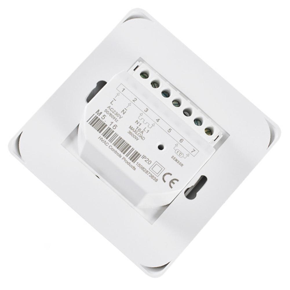 Vand elektrisk gulvvarme termostat varm gulv temperatur controller multifunktion smart temperatur kontrol system
