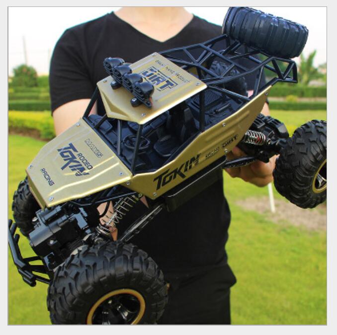 1:12 1:16 4WD RC Autos 2,4G Fernbedienung Modell Buggy High speed Off-Road Fahrzeug klettern Lkw Spielzeug jeeps für Jungen Kinder: 37cm golden