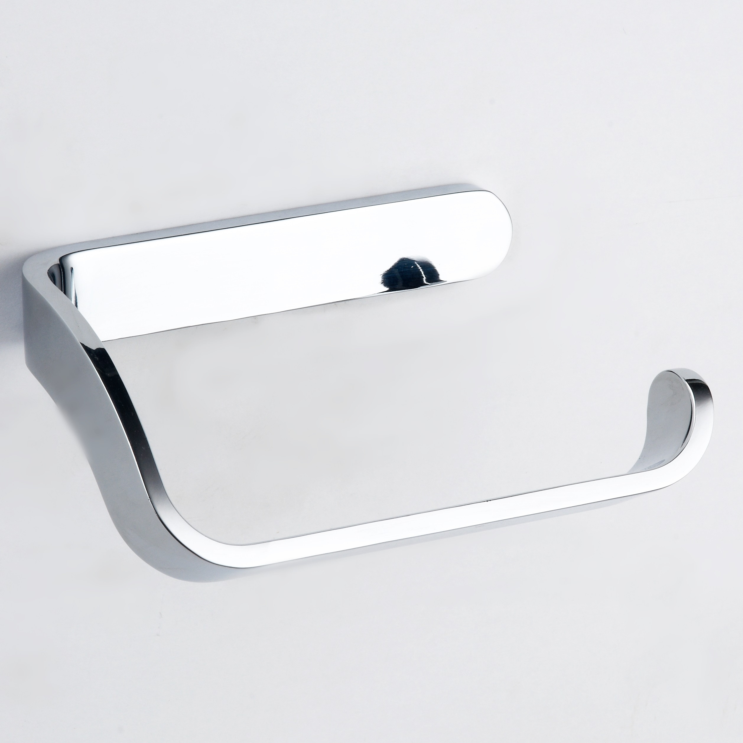 Black Toilet Paper Holder Chrome Toilet Roll Paper Holder Bathroom Accessories Wall Mounted