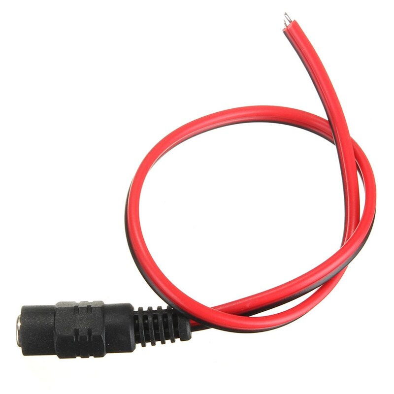 20 Pair 5.5 X 2.1Mm Female & Male DC Power Jack Plug CCTV Camera Power Connection Line
