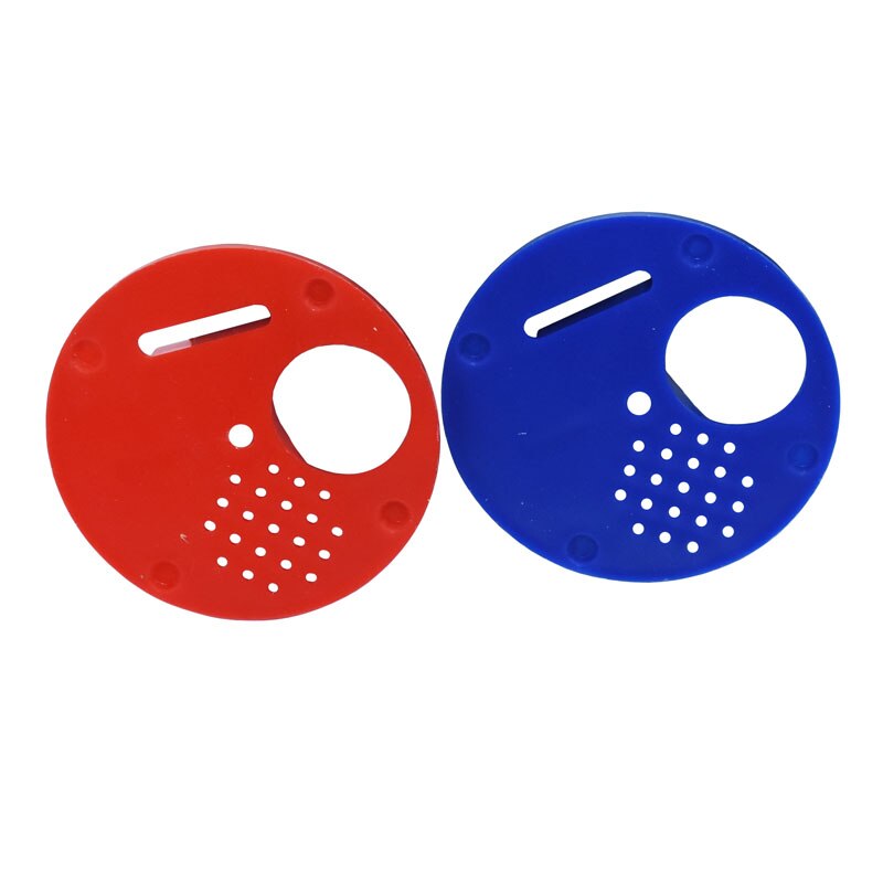 Herramientas de apicultura para colmenas, utensilio redondo de plástico para puertas de abejas, suministros para insectos, 4 Uds.