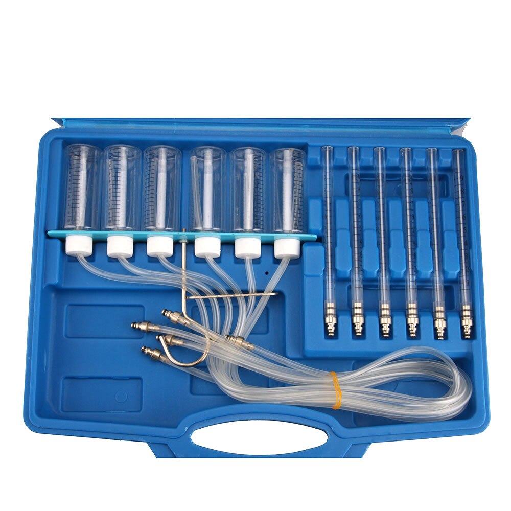 Diesel- Injektor fließen Meter Prüfung Zylinder gemeinsam Schiene Kraftstoff Tester einstellen Bausatz fallen Farbe Senden Nach Dem Zufall