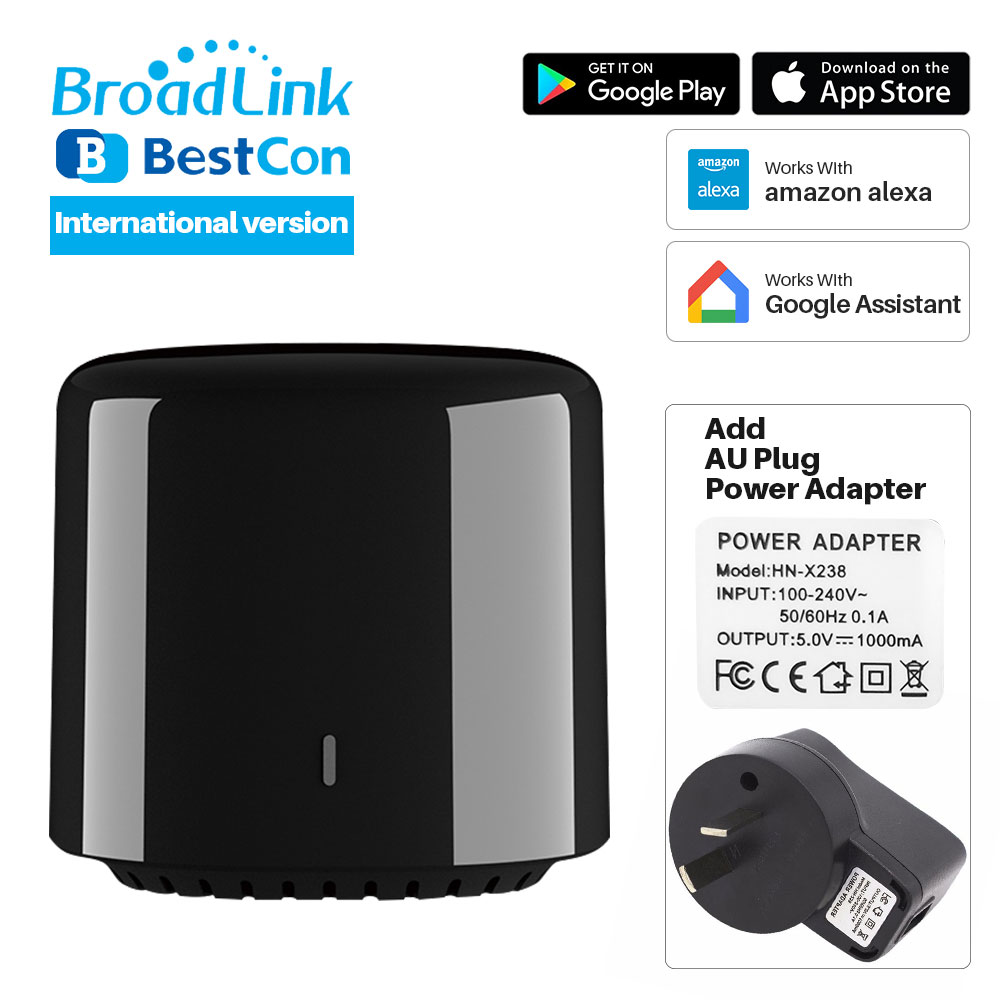 Broadlink Bestcon RM4C Mini Universal- IR Fernbedienung 4G WiFi IR Arbeitet Mit Alexa Google Assistent Clever Heimat Automatisierung: Möglichkeit 5