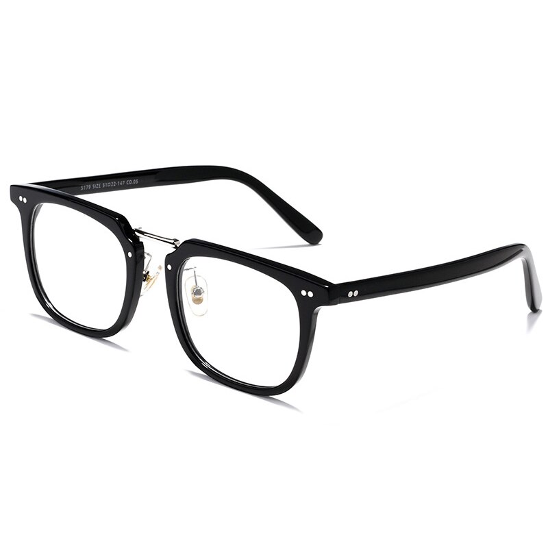 Acetate Glasses Frame Men Women Transparent Clear Glasses Optical Myopia Prescription Eyeglasses Eyewear Spectacle Frames Oculos