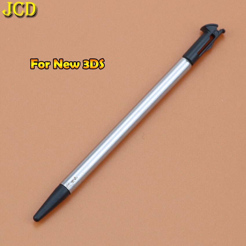 JCD-Juego de lápiz táctil de pantalla táctil de Metal retráctil para Nintendo 3DS XL, para Nintendo 3DS NDSi NDSL, accesorio de juego, 1 Uds.: For Nintedo New 3DS