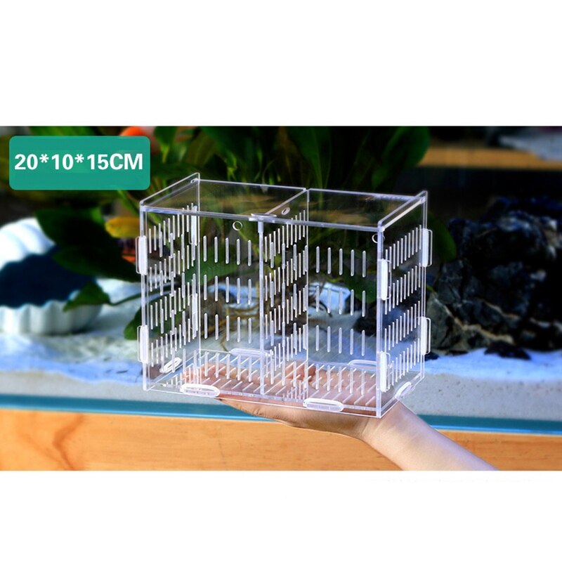 Multiple Specifications Aquarium Supplies Fish Tank Acrylic Isolation Box Breeding Box Aquarium Accessories Aquatic Pet Supplies