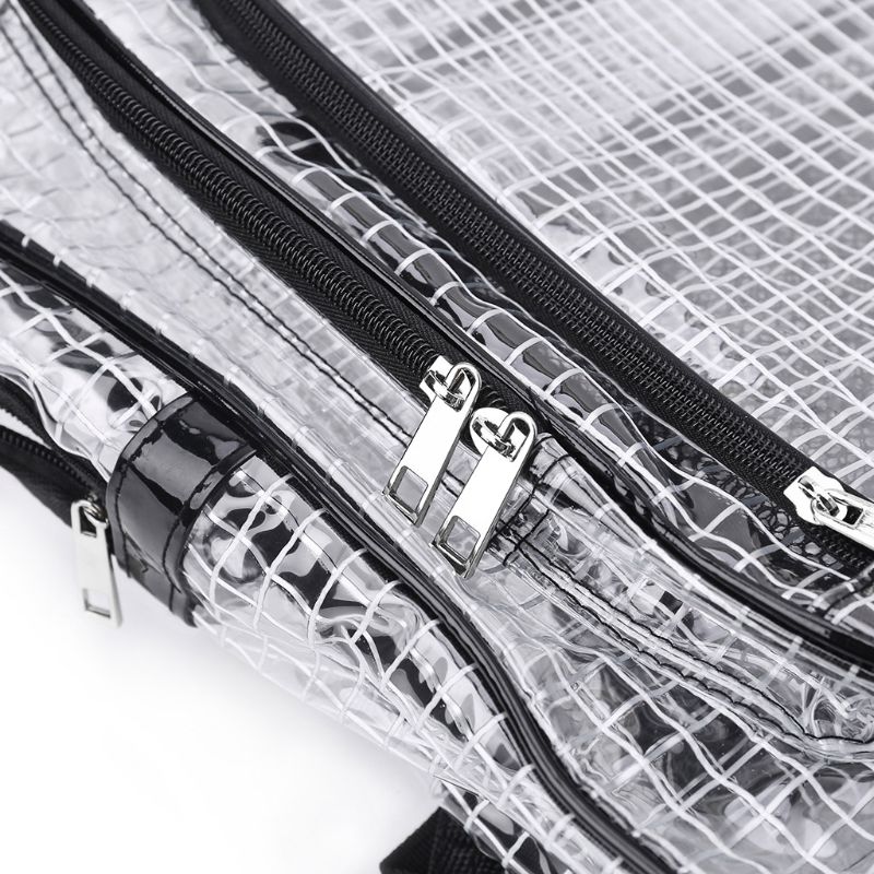 Unisex Anti-statica Chiaro Zaino Da Viaggio Borse A Spalla PVC ZAINO Portatile Ingegnere Strumenti di Lavoro