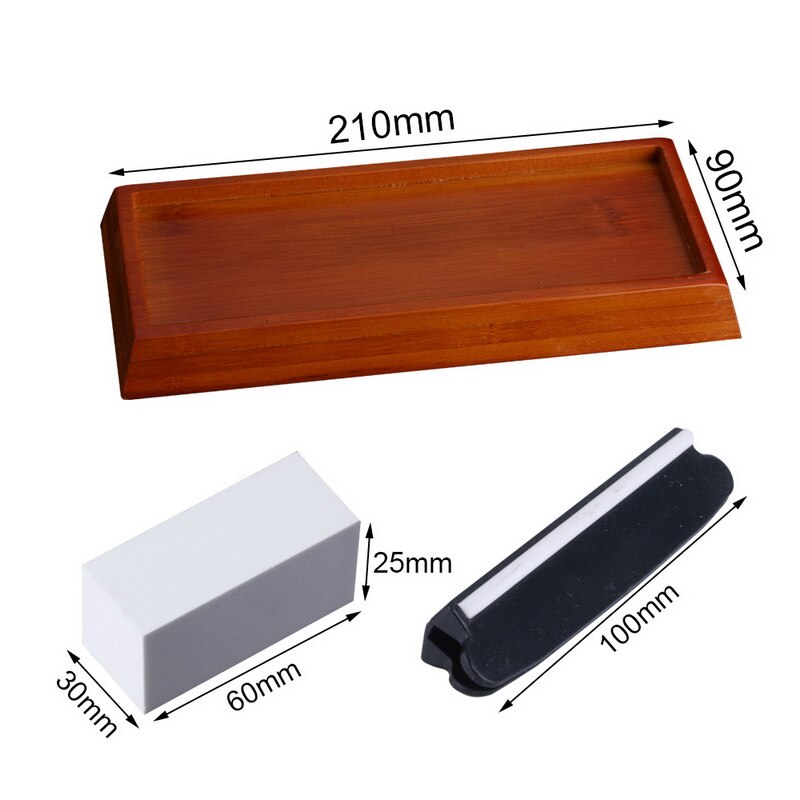 3000/8000/10000 Kitchen Whetstone Water Stone Honing Knife Grinder Sharper System Sharpening Stone white fused alumina: J Grey