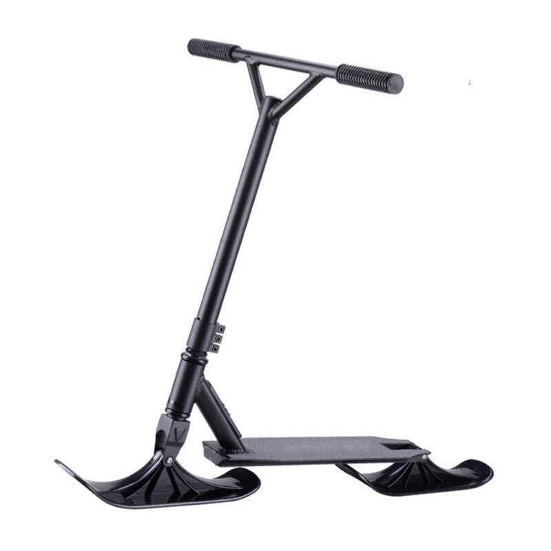 Slitta da sci ruote a doppio uso per bambini Scooter da neve sci Scooter due in uno due tavola da sci accessori multifunzione