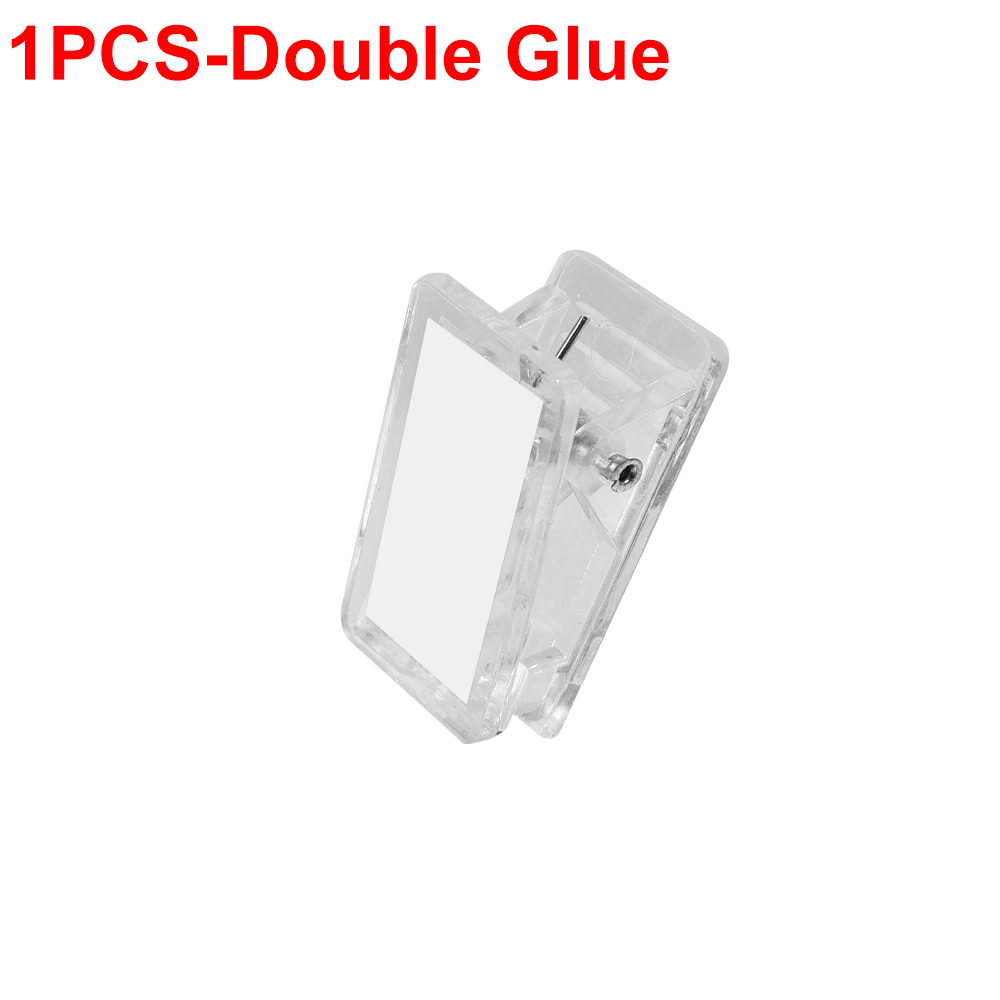 30/10/5/1PCS Selbstklebende Clips Papierklemmen Tapisserie Clips Foto Bild Poster Kunststoff Frühling Clip Schule DIY Dekoration: Beige