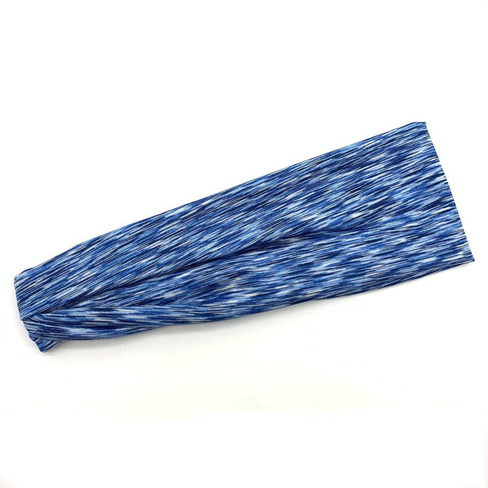 Diadema de ciclismo para hombre y mujer, banda para el sudor para deportes al aire libre, turbante de secado rápido, banda para el pelo para correr, Bandana para bicicleta, pañuelo para la cabeza: Azul cielo
