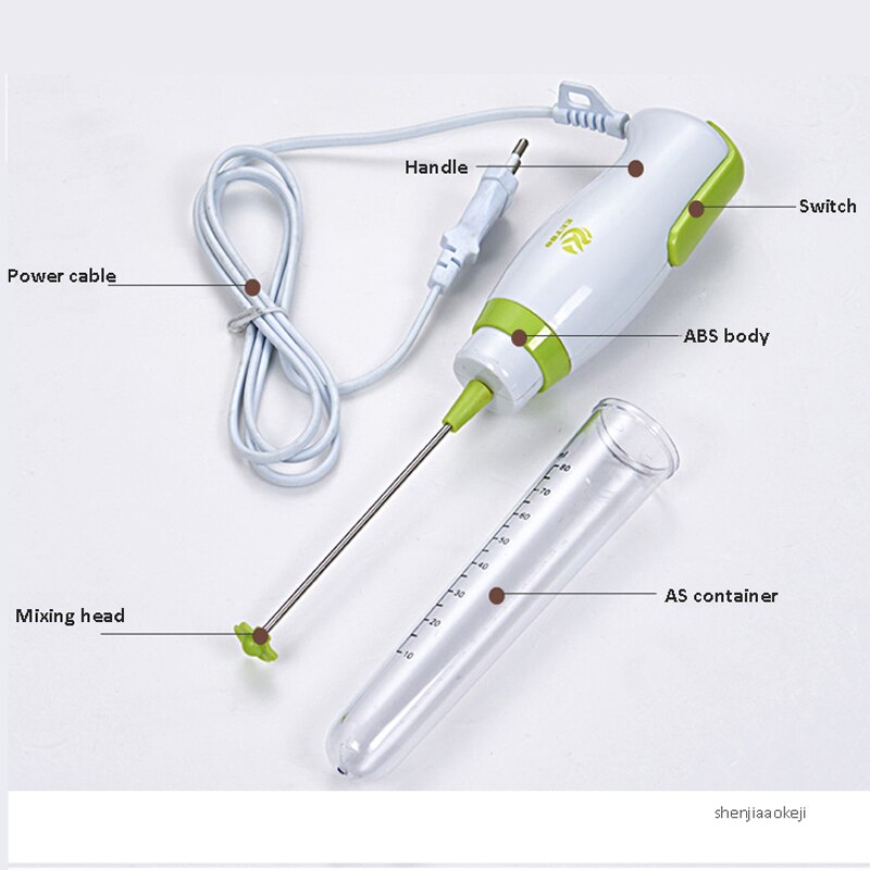 Electric coffee milk tea blender handheld milkshake machine small egg beater household food mixer high speed low noise mixer 1pc
