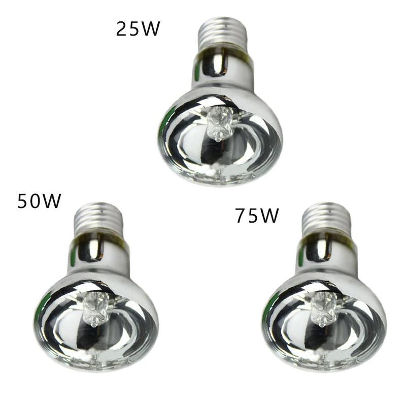 Reptile Heating UVA Lamp Amphibians Tortoise Lizard Terrarium Temperature Controller 25/50/70w Uv Daylight Light Bulb Heater