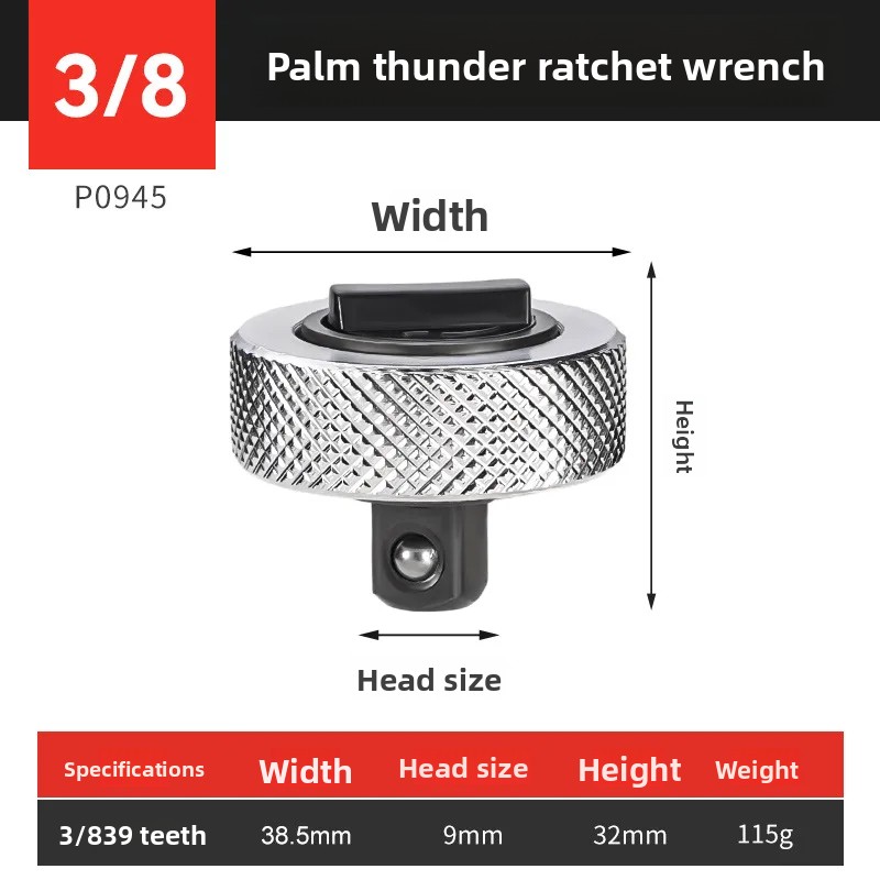 Mini Adjustable Ratchet Wrench Quick and Labor-saving Aluminum Alloy Small Portable Mini Ratchet Wrench: black