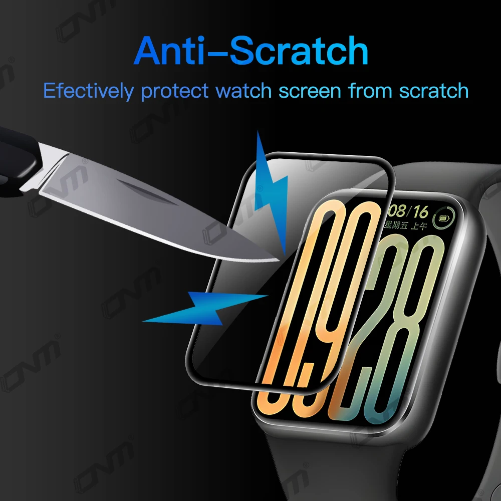 5D Protective Film for Xiaomi Mi Band 9 Pro Screen Protector Anti-scratch Soft Film MiBand 9 Pro Accessories (Not Glass)