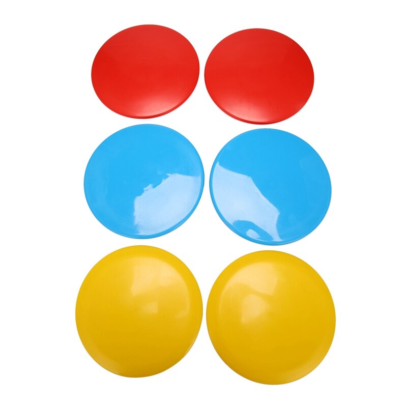 6Pack Disc Golf Starter Set Tpe Flying Disc Golf Set Fairway Driver Mid-Range Putter Disc Voor Beginners: Default Title