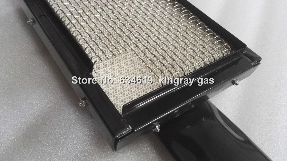 Stainless Steel Net Infrared Gas Burner Enamelled Gas Burner For Bbq Grill / Oven