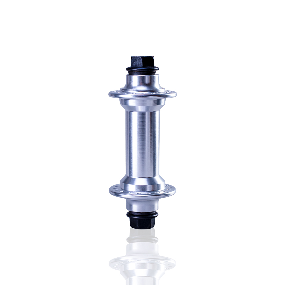 Funsea bmx peças liga cubo dianteiro acessórios bicicleta de 36 furos para 14g falou cubo bicicleta rolamentos selados eixo fêmea 8mm porca