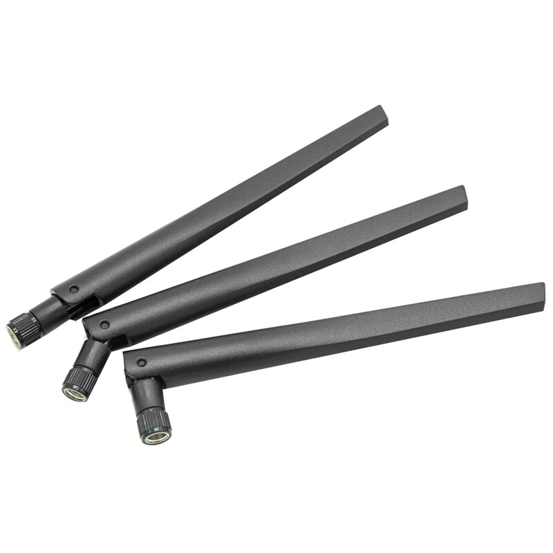 10PCS Metal WiFi Antenna Of RP-SMA Interface with 5DBi 2.4G/5G Dual-Band Wireless Wifi Antenna for ASUS RT-AC68U