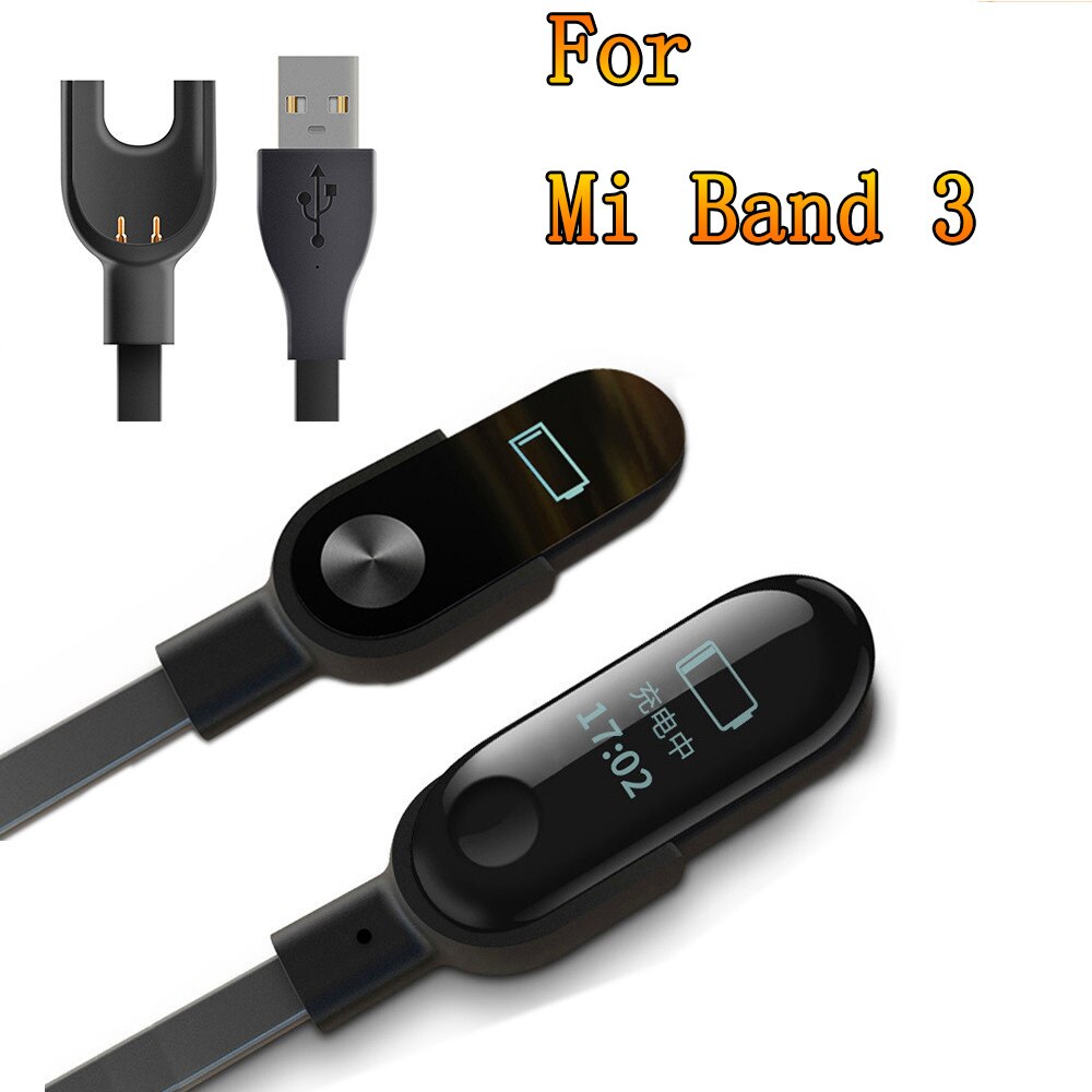 Voor Xiao Mi Mi Band 1 2 3 Smart Horloge Vervanging Charger Usb-oplaadkabel-Ib: Default Title