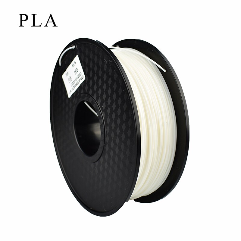 1 KG 3D Printer PETG/PLA/ABS Filament 1.75/3.0 Voor Makerbot, Reprap, UP, afinia, Flash Forge en alle FDM 3D Printers, Wit, zwart