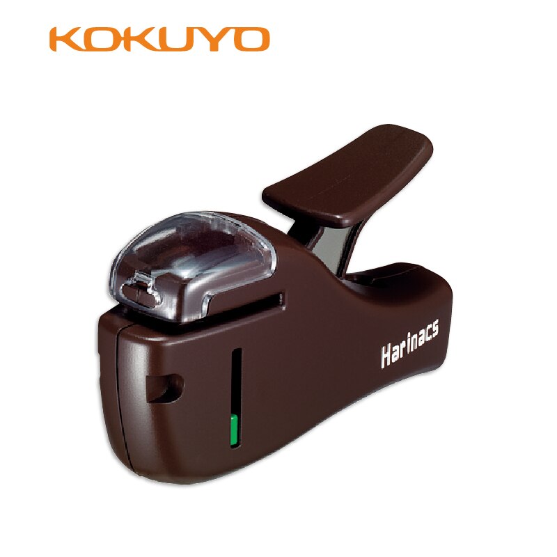Mini grapadora japonesa KOKUYO de grapas 205, 5 hojas, segura y , 1 Uds.: BLACK