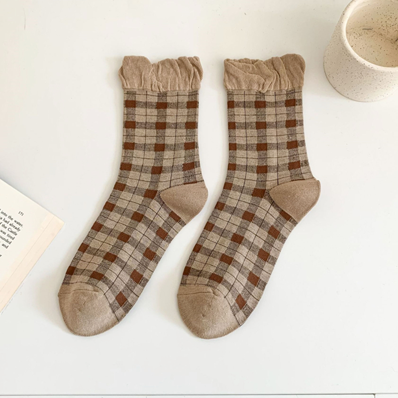 Talvi kevät pieni kukka retro sukat naisten putkisukat paksunnetut lämpimät villasukat etniseen tyyliin vihreät kasasukat: 5