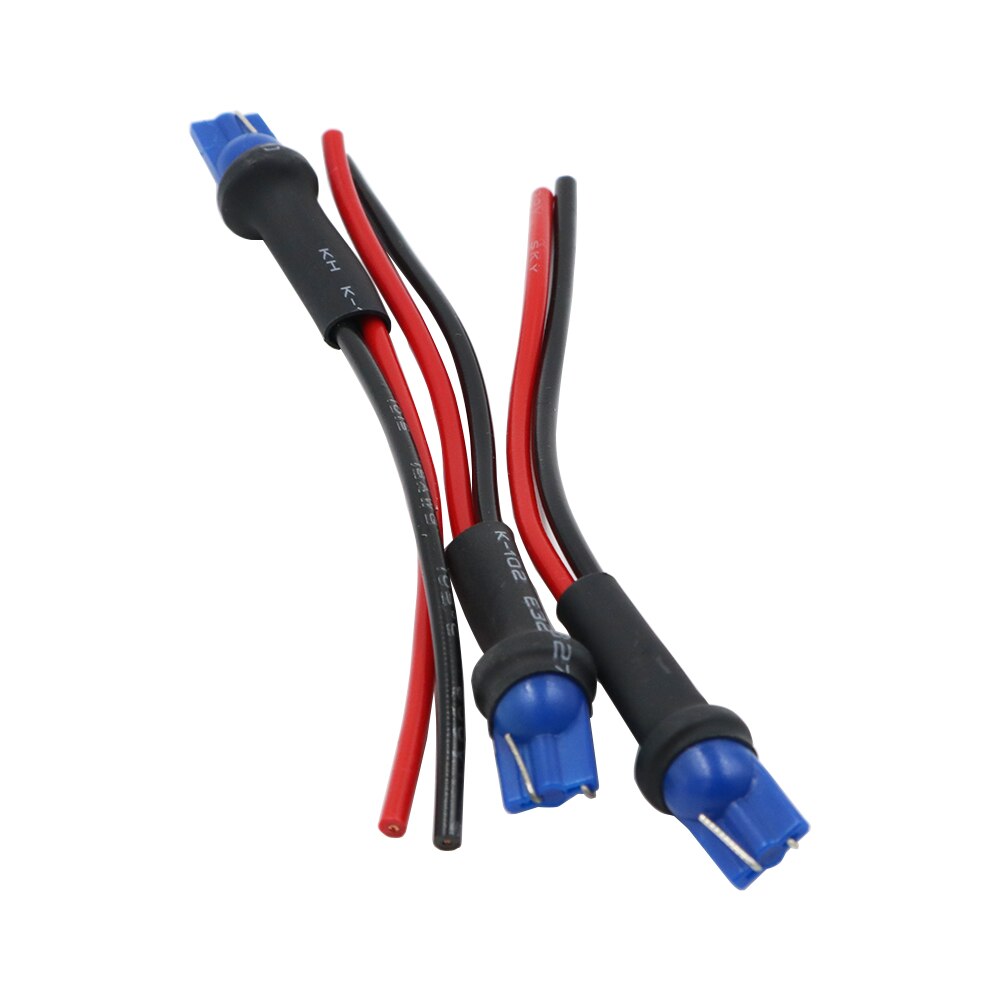 YSY T10 Socket Holders male T10 Car Headlight Assembly Male Socket Plug Adapter Extended Wire Connector r30