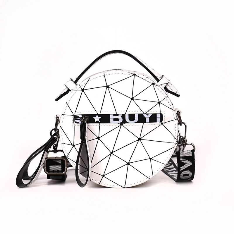 Vrouwen Schoudertas Luxe Handtassen Vrouwen Geometrische Tassen Ronde Messenger Bag Voor