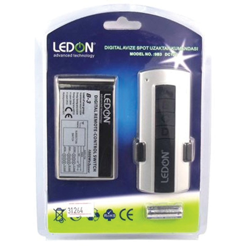Ledon LD-12143 Avİze Controle (1000W X 3 Power) 9 B3
