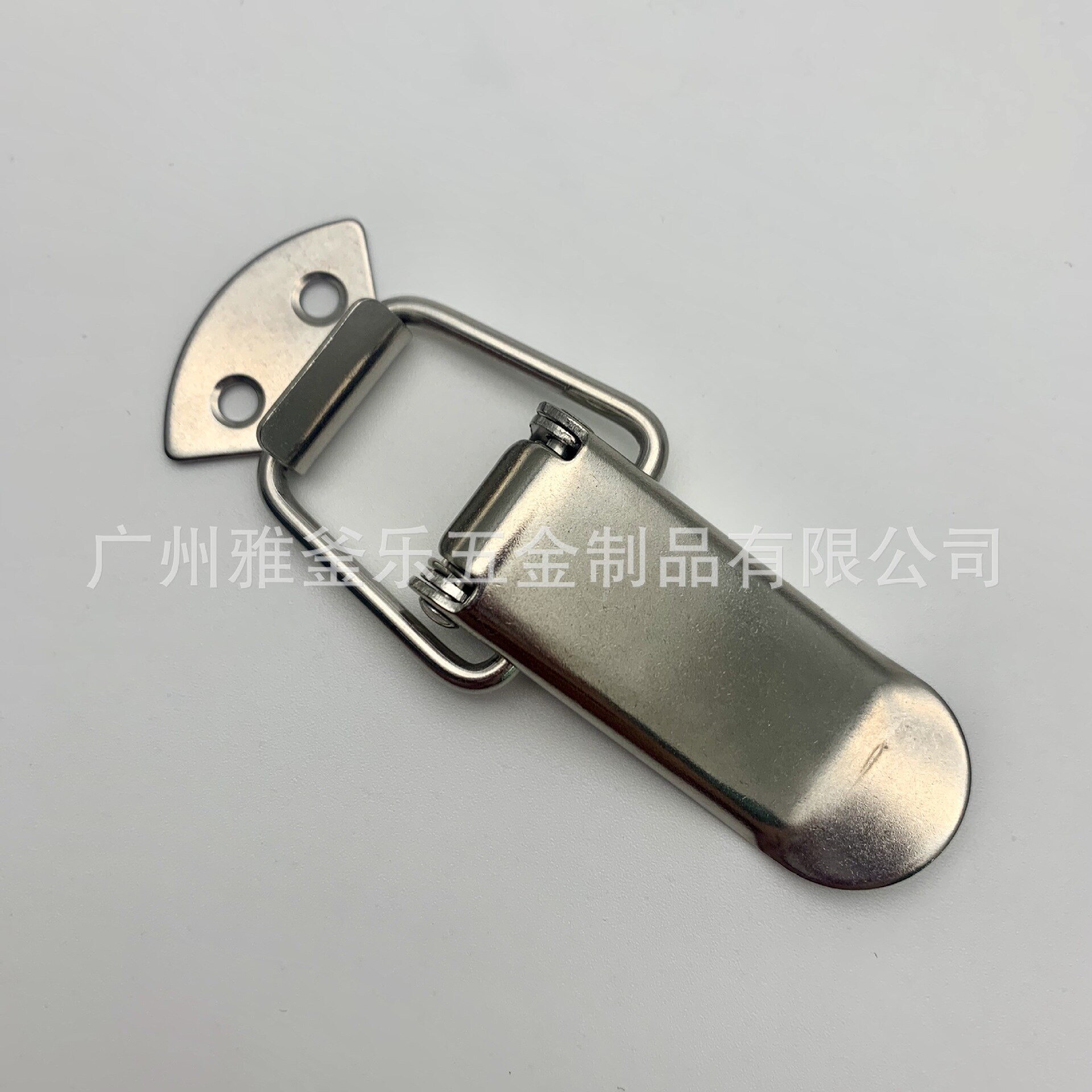 Wooden Box Toolbox Stainless Steel Buckle Leather Suitcase Stainless Steel Buckle LED Light Box Stainless Steel Buckle