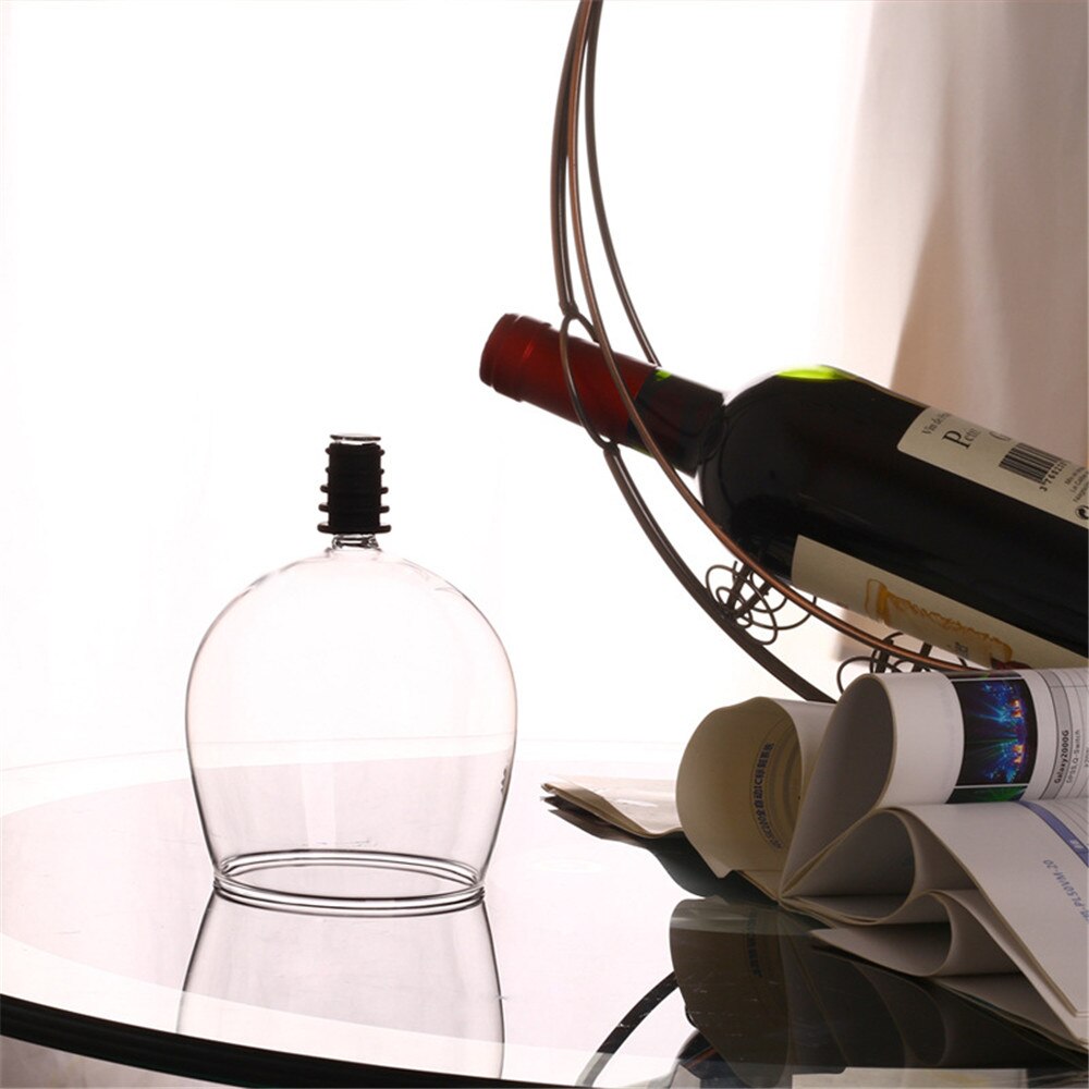 401-500Ml Voor Bar Kristal Transparante Glas Rode Wijn Fles Schroeven Drinken Rechte Cup Party Bar Gereedschap Wijn glas