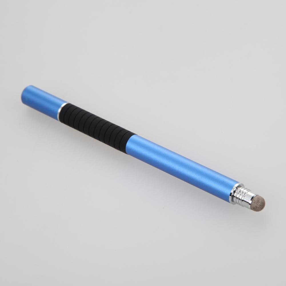 Universal 2 in1 Precision Capacitive Touch Screen Pen For iPhone iPad Multifunction Touchscreen Pen (Dark Blue)
