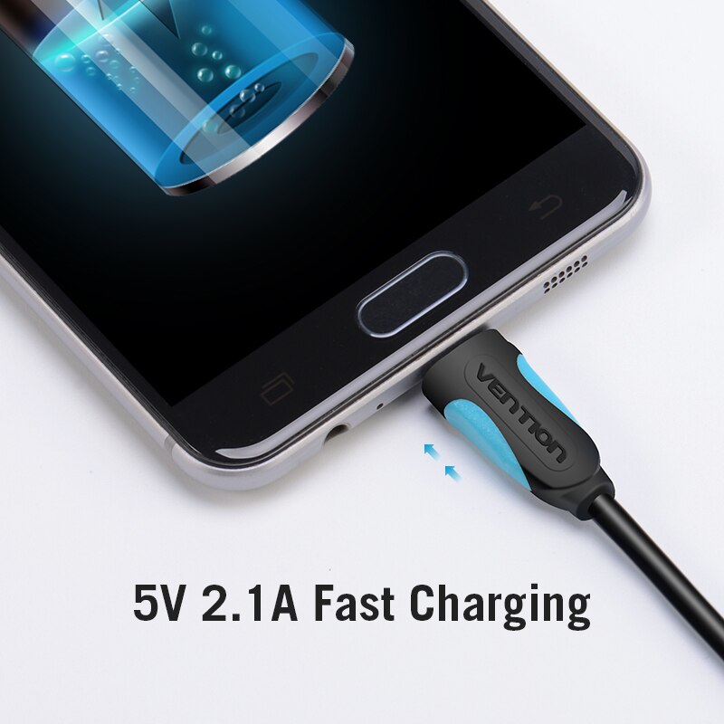 Micro USB Cable 2.4A Fast Charging USB Data Cable Mobile Phone Charging Cable for Samsung Huawei HTC Android Tablet Cable 1m 3m