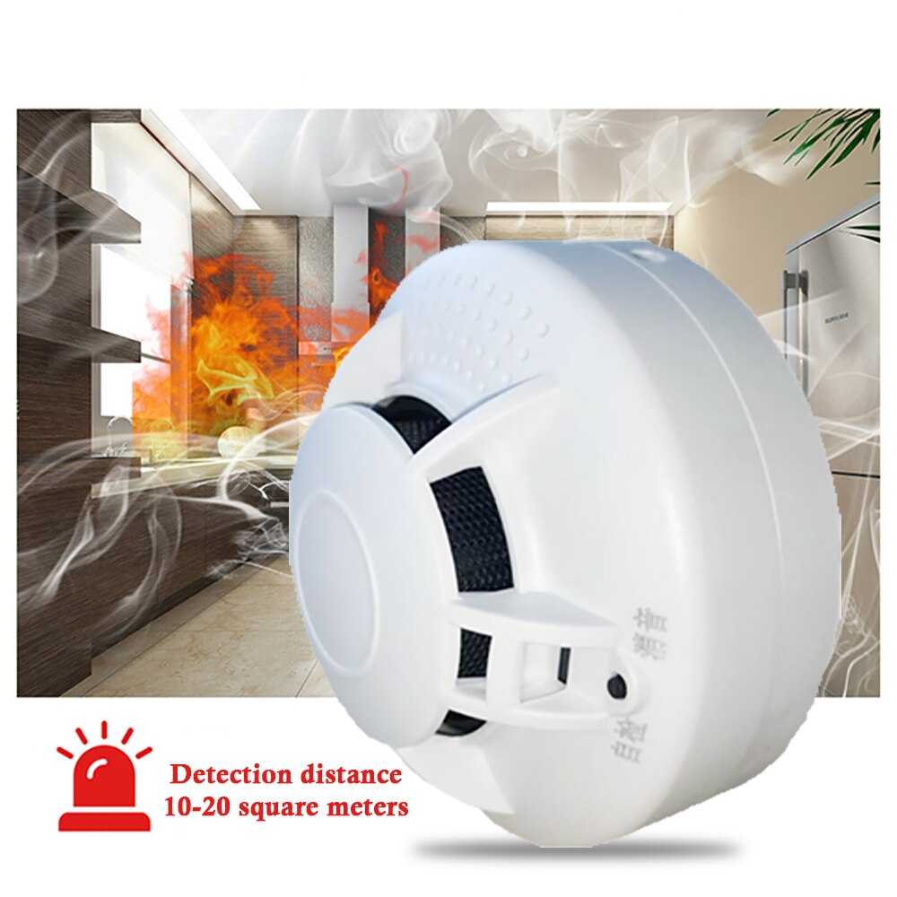 Home Smoke Detector Independent Wireless Alarm Smoke Detector Sensor Security Fire Alarms Equipment Security Sensitive