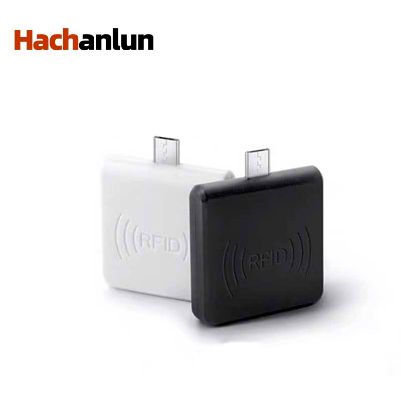 Mini OTG NFC RFID Smart Chip Card Reader 13.56MHZ Access Card Reader Supports Windows / Android RFID Smart Chip Nfc Reader
